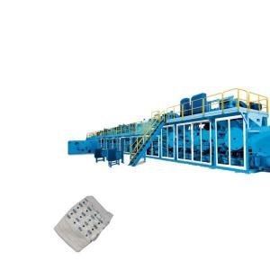 Wholesale Smart Care Breathable And Waterproof OEM I Shape Adult Nappy Making Machines from china suppliers