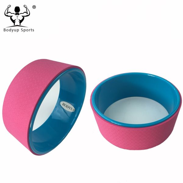 1.35kg Dharma Yoga Wheel For Beginners , Gym Yoga Equipment High Density TPE Foam