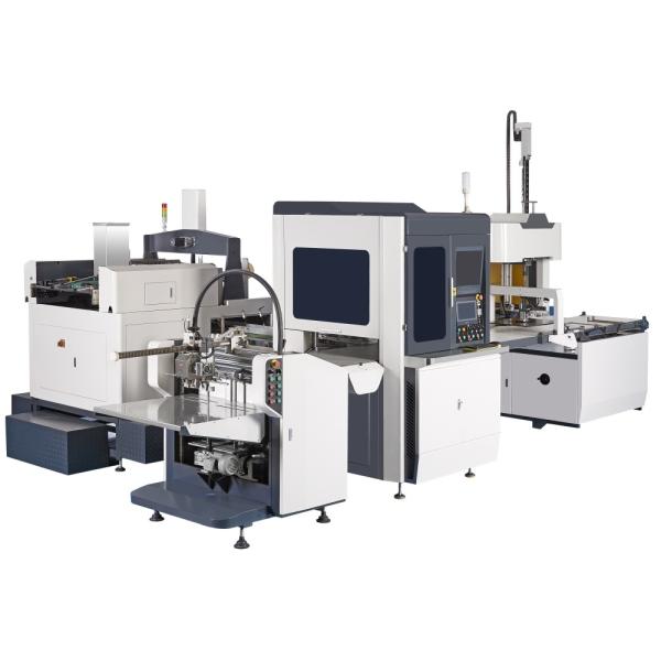 Quality Automatic dual functional rigid box making machine with box and case function for sale