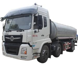 China Dongfeng Three Axle Chemical Tanker Truck Common Liquid Transport Vehicle on sale