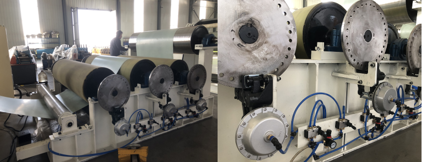 S rollers of recoiler