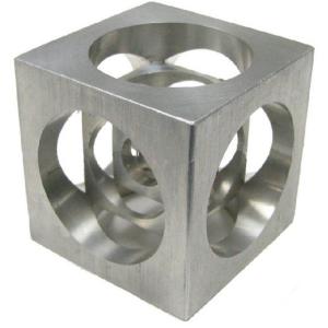 China ASTM Standard Model NO. CM036 Metal Cube CNC Milling Part with and ASTM Standard on sale