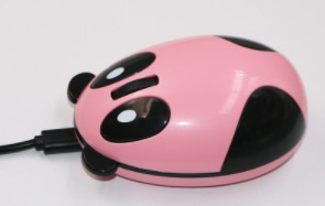 1200Dpi Computer Accessories Cartoon Panda Rechargeable Gaming Mouse