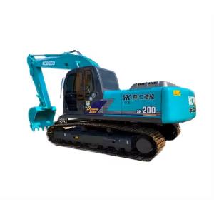 2015 year 20600kg Blue Second--Hand Kobelco Excavators Sk200 with Hino Hino J05E