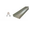 Electric Slotted Building Cable Tray Galvanized Steel Higher Strength for sale