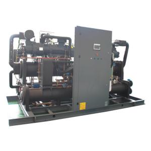 Water Cooled Scroll Chiller Compressor Condenser PLC ​Energy Saving