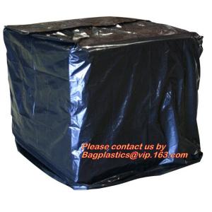 Pallet Covers on a Roll - Clear and Black, Poly Sheeting | Pallet Covers &