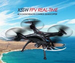 China X5SW WIFI FPV Real-Time RC Drone 2.4G 4CH Headless RC Quadcopter Camcorder W/ HD Camera on sale