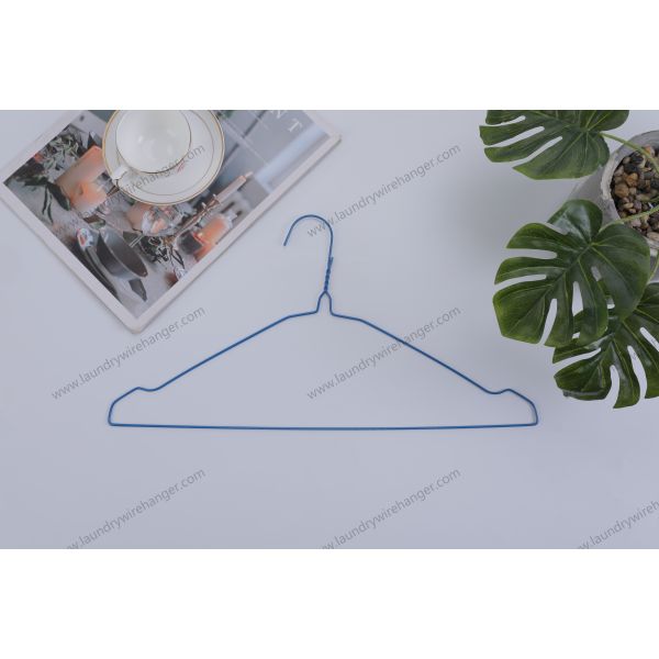 Standard Clothes Wire Hanger Rust Resistance for Wardrobe Solutions and Closet
