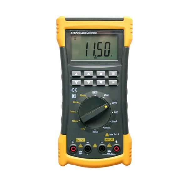 YHS-705 Process Loop Calibrator , Input / Output Voltage Signal And Current