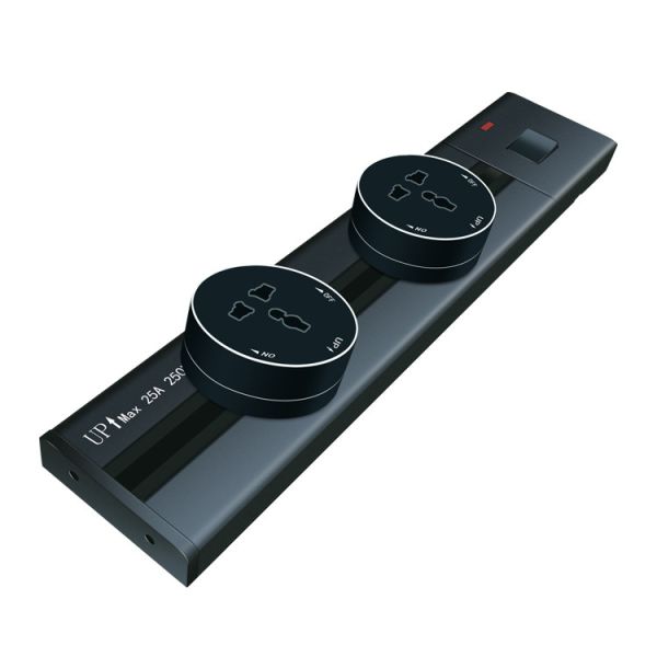 Europe Eubiq Power Outlet Electric Track Slot Socket with Low MOQ and CCC