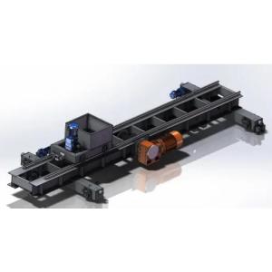 Stable Running L6000mm AAC Line Load Transfer Trolley