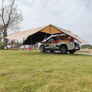 Sunproof Aluminum 4x4 Car Side Awning With Customizable Logo