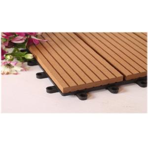 Wood Plastic Composite Easy install Home-decorating DIY Decking Tiles