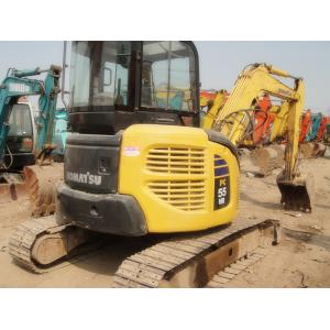 Komatsu PC55MR - 2 Second Hand Diggers12V Voltage With Rotation Pile 5160kg
