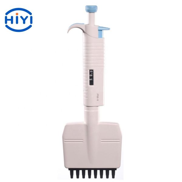 Half Autoclavable 8 Channels Adjustable Volume Pipette Liquid Transfer