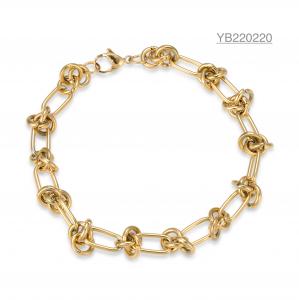 Wholesale ODM Mens Hip Hop Bracelets Brand Heavy Industry Gold Chain Bangle from china suppliers