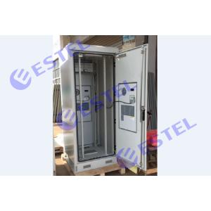 Outdoor Telecom Equipment Cabinets 40U With Two Doors And Sensors Can Be