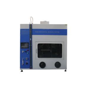Cellular Plastic Materials Flammability Test Chamber Horizontal Burning PLC