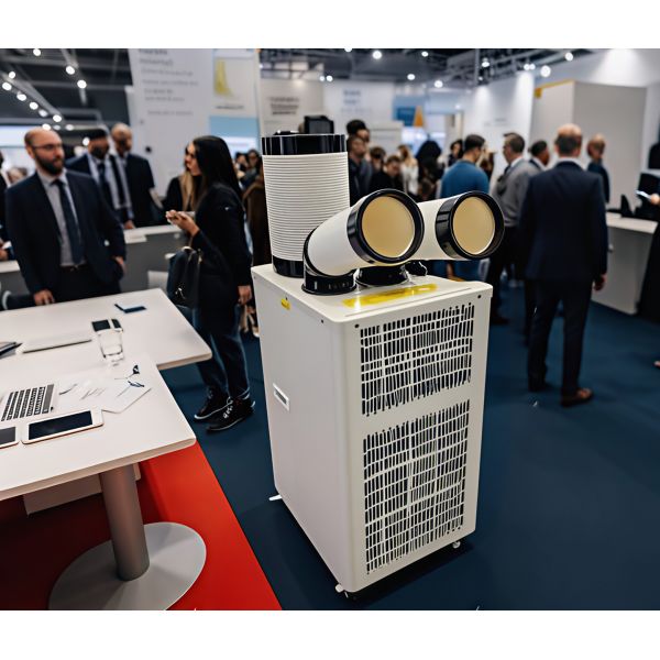 52.8 Lbs Portable Commercial Ac Unit High Heat Transfer Efficiency With Metal