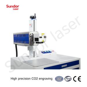 Benchtop Type Co2 Laser Printing Machine , Leather Laser Engraving Machine