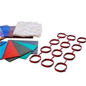 Uncured Rubber Compound Fluorocarbon Rubber Low Compreassion Set Excellent