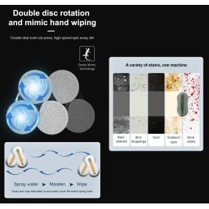 4hrs Charging Window Cleaning Robot Remote Control App Automatic Mirror Cleaner