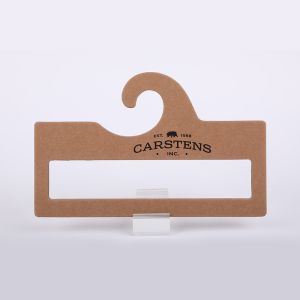 43cm Size Fabric Sample Hanger Cardboard Textile Display Hanger Customized