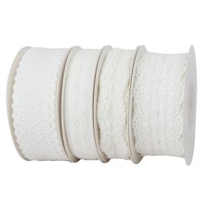 Textile and Dresses Champagne Gold Embroidered Lace Fabric Swiss Voile Lace for