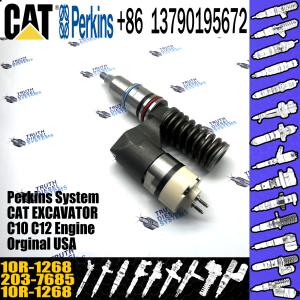 C10 C12 Engine CPT372 EXCAVATOR Fuel Injector 2037685 10R1268 203-7685 10R-1268