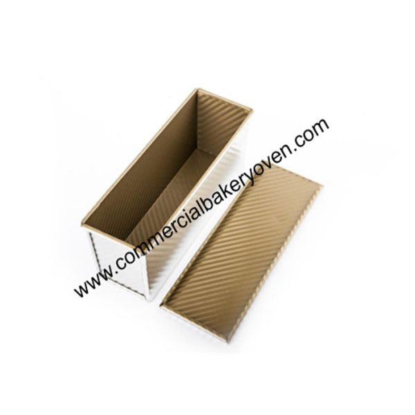 Quality Single Flat Toast Bread Mold Aluminum Hamburger Box With 6 Grooves for sale