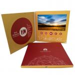 China Full Color Video Marketing Brochures With LCD Screen 256MB Memory 1024×600 Resolution for sale