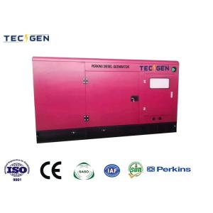 108kW Perkins Genset Perkins Generator Set With Soundproof Canopy For Continuous