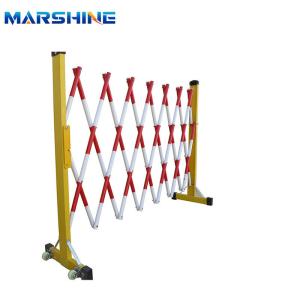 Road Isolation Retractable Fence With 0.3-3.2m Width Adjustable Flexible Barrier