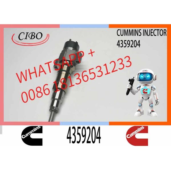 4359204 Neutral Diesel Fuel Injector C4359204 For Cum Mins Diesel QSL9.3 Engine Excavator