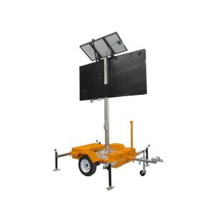 P6 P8 P10 Electronic Trailer Signs Portable VMS WIFI USB 4G 5G Control