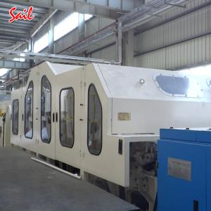 High capacity auto nonwoven machine with double doffer