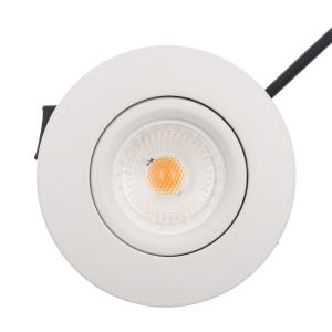 AC 220-240V 5W 380lm 360 Degree Tilt Dali Dimmable LED Downlights