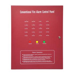 Independent 8 Zone Conventional Fire Alarm System with Comprehensive Auxiliary