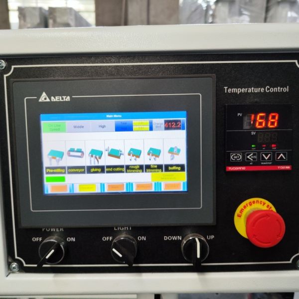 BHM388Y Automatic Edge Banding Machine Suitable for Continuous Edge Banding of MDF PVC and Wood Panels in Industrial Settings