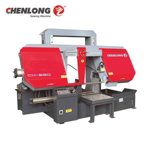 Quality CHENLONG CH-650 Horizontal Metal Band Saw Cutting Machines for sale