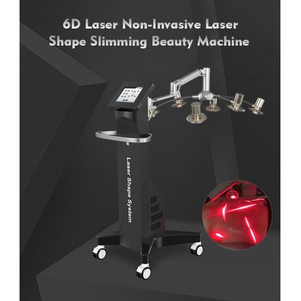6D Red Light Laser Therapy Machine Non Invasive Laser Lipo Machine
