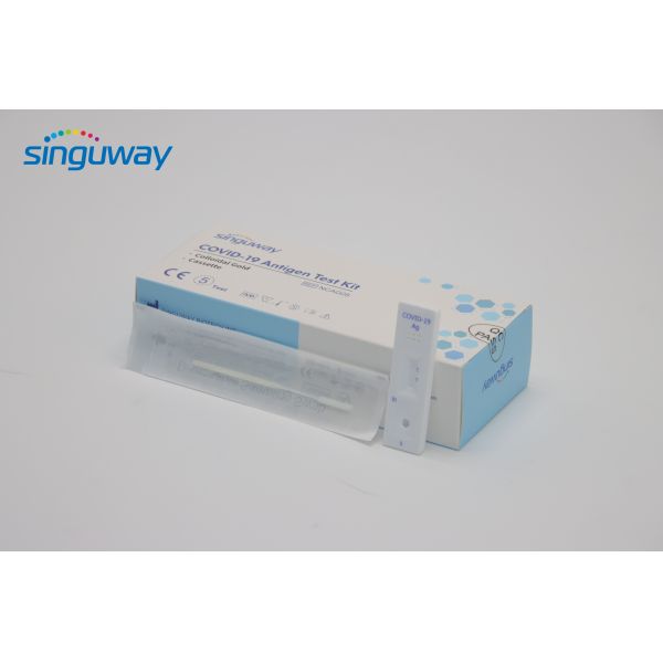 Colloidal Gold Method Rapid Antigen Self Test Kit 98.3% Accuracy Disease Test