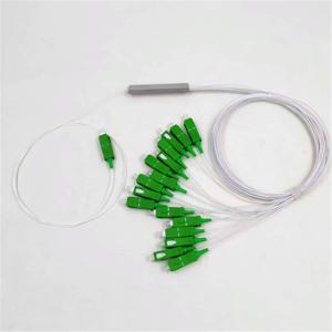 FCC FTTH FTTB FTTX 16 Way Fiber Optic PLC Splitter