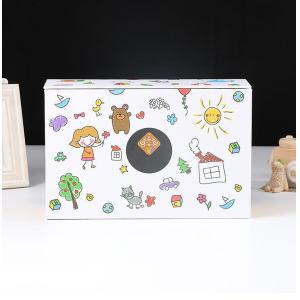 Foldable Recyclable Matt Lamination Cardboard Toy Box