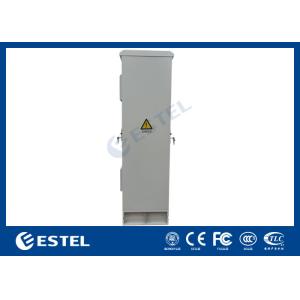 Customized 19inch 42U IP55 Outdoor Telecom Cabinet With Quater Fans and Dual