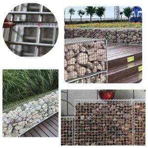 Wholesale Retaining Wall Welding Pattern Customization Galvanized Fence Wire Rock Welded Gabion Mesh from china suppliers