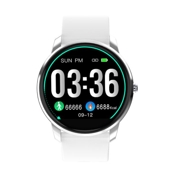 240x210 Health Monitor Fitness Tracker Smartwatch 1.08 Inches LCD Screen Multi