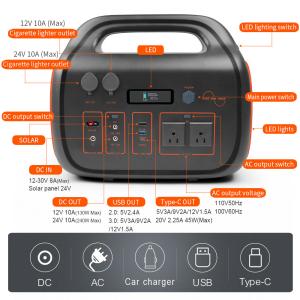 Emergency Portable Power Station 1500w Mobile Multiple Charger