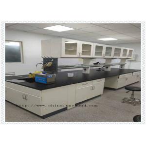 Customized Wall Chemistry Lab Furniture With Reagent Shelf Resistance Acid